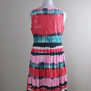 NWOT | Tyler Boe | maxi | sleeveless | tie dye | pockets | tiered | XL | dress